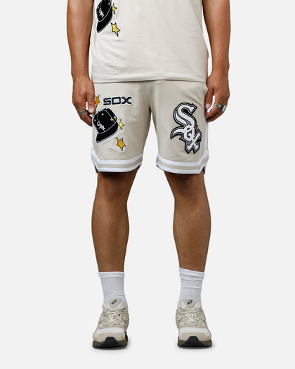 New Era Chicago White Sox 'Logo Select' Summer Shorts Stone
