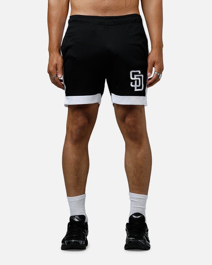 New Era San Diego Padres Sport Class Shorts Black/White