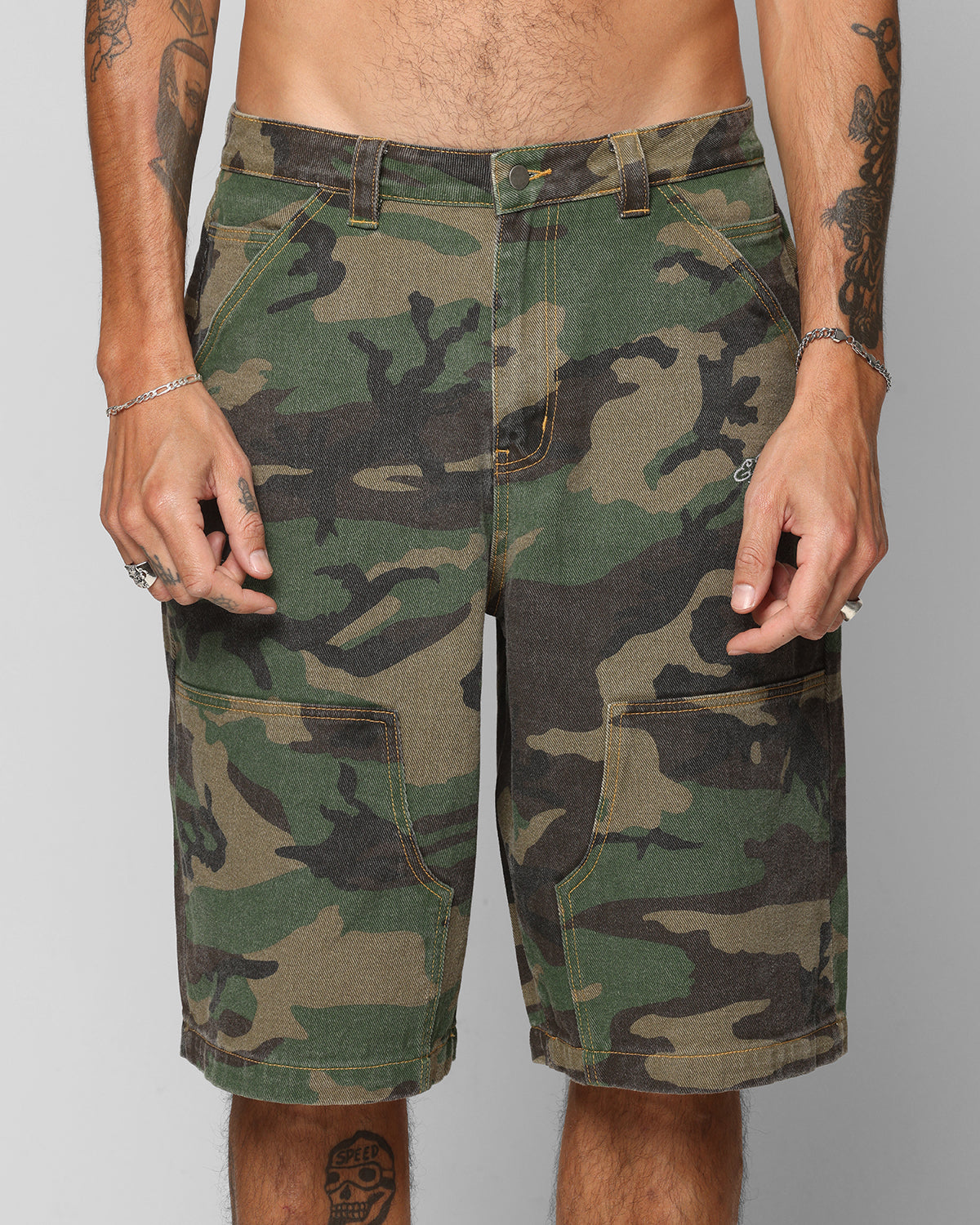 Ed Hardy Dragon Jorts Camo | Culture Kings US