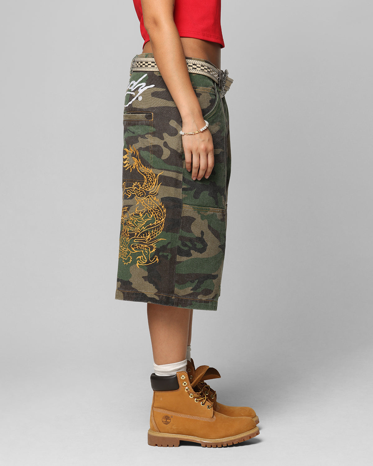 Ed Hardy Dragon Jorts Camo | Culture Kings US