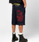 Ed Hardy Dragon Jorts Indigo
