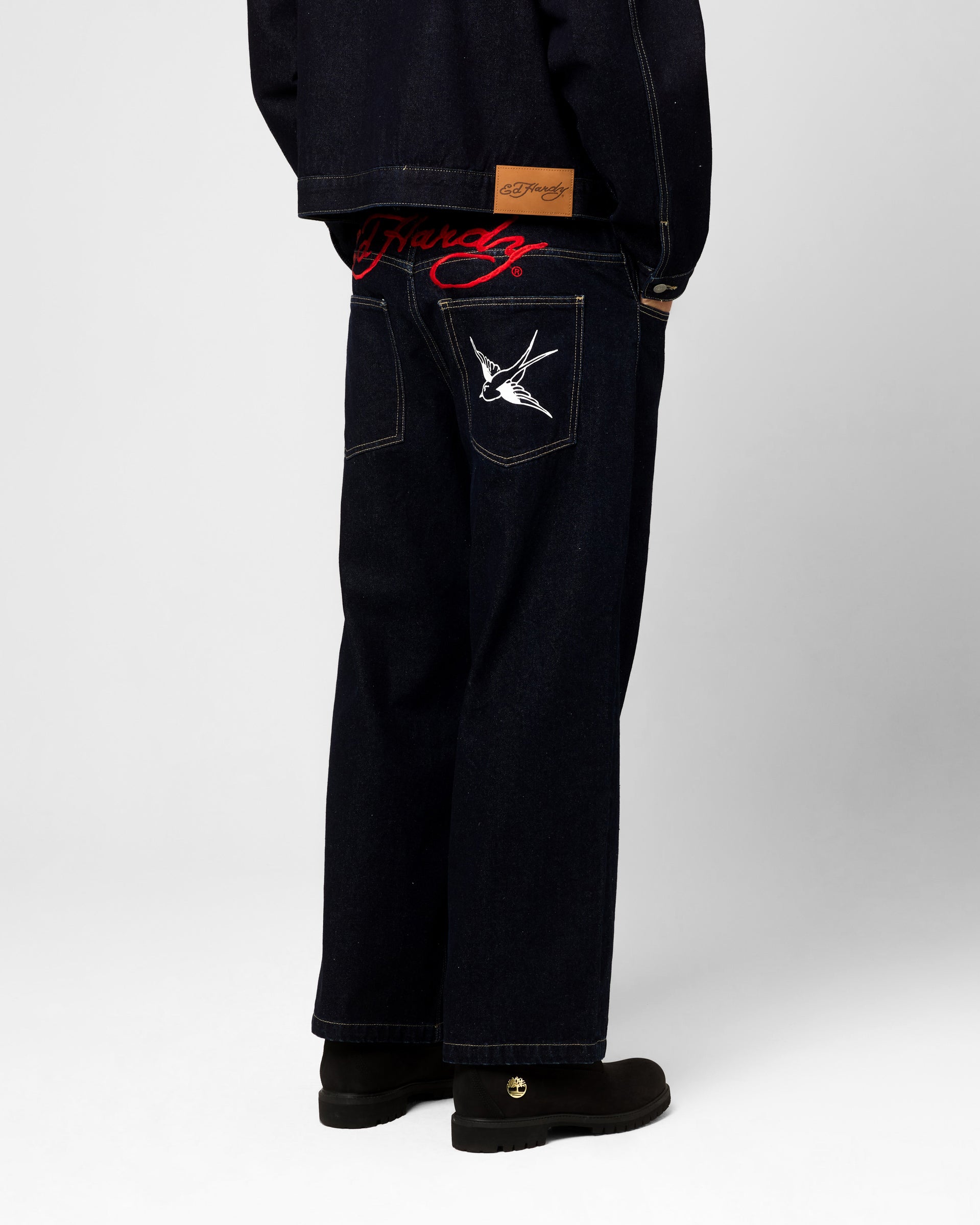 最終価格‼️Sculptor X Ed Hardy デニム　Indigo Ed Hardy Wide Leg Jeans Indigo Denim | Culture Kings US
