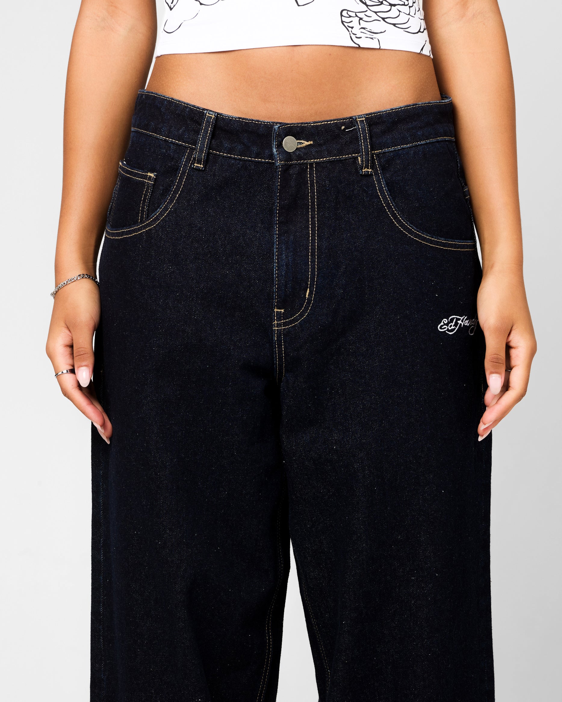 最終価格‼️Sculptor X Ed Hardy デニム　Indigo Sculptor X Ed Hardy デニム Indigo