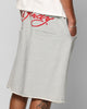 Ed Hardy Baggy Fleece Shorts Grey Marle