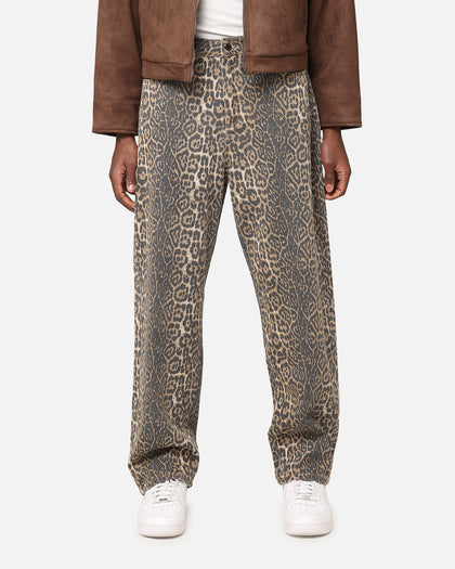 XXIII Leopard Baggy Jeans Leopard
