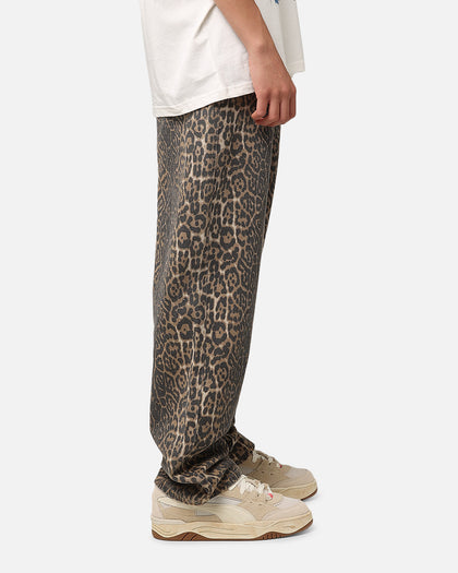XXIII Leopard Baggy Jeans Leopard