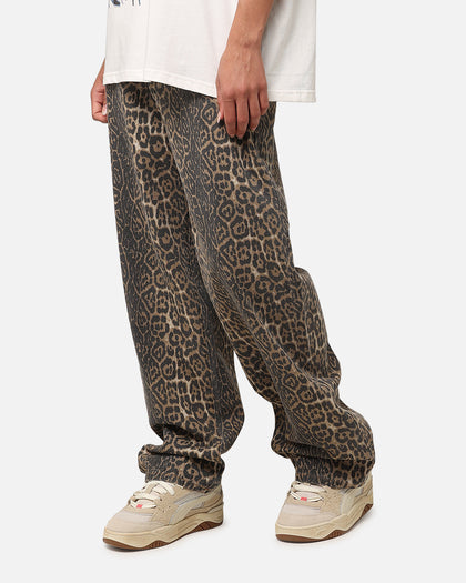 XXIII Leopard Baggy Jeans Leopard