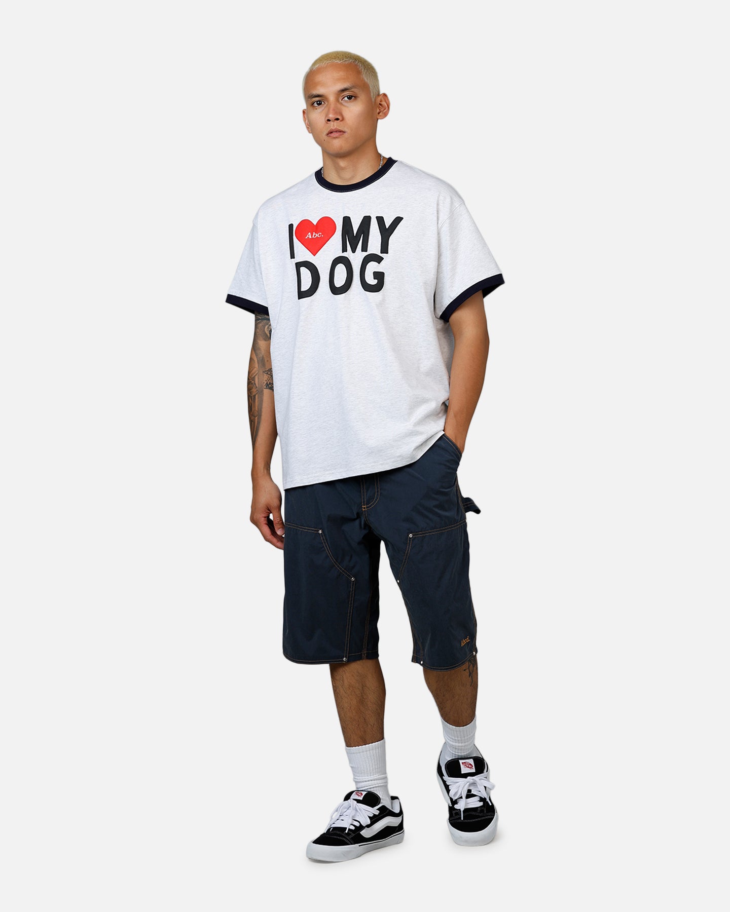 ABC Nylon Jorts Navy | Culture Kings US