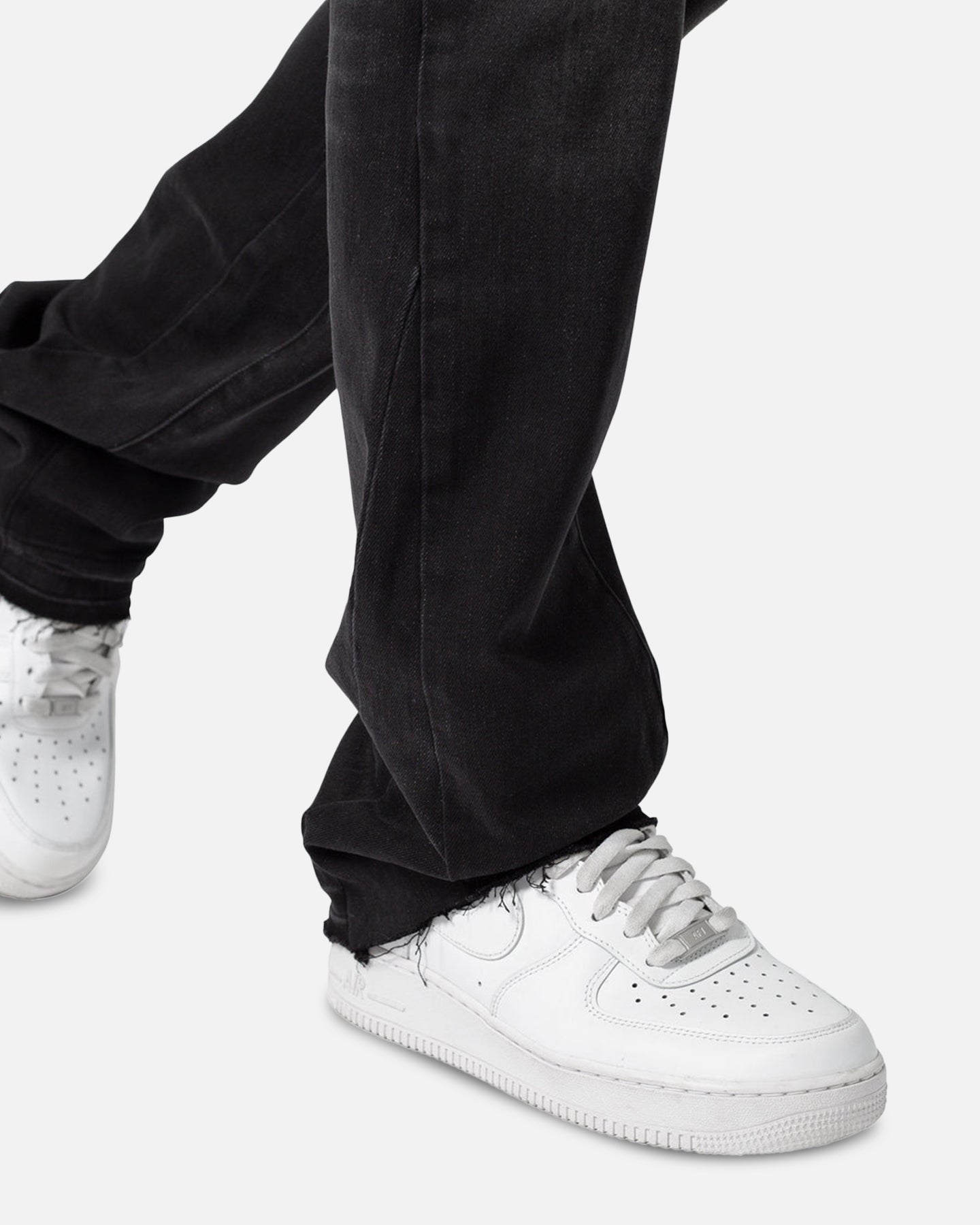 MNML M524 Slim Stacked Denim Jeans Washed Black | Culture Kings US