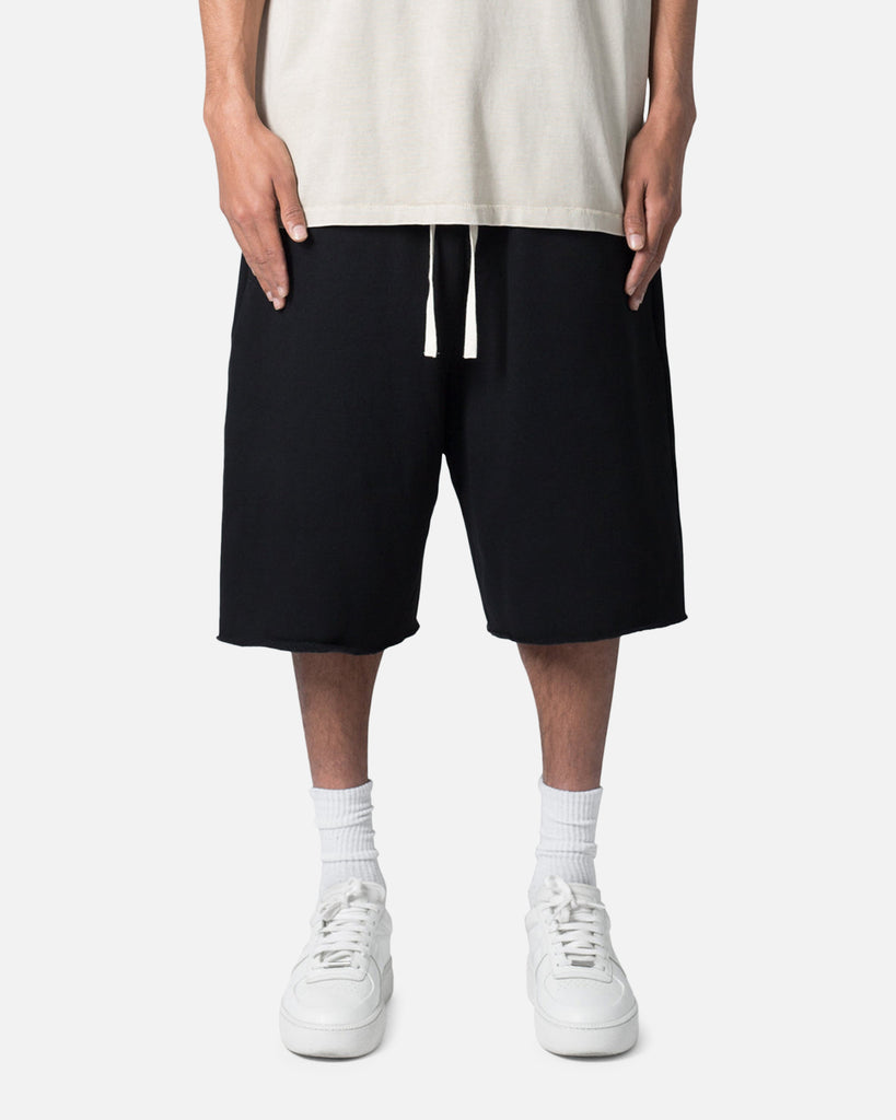 MNML Ultra Baggy Sweat Shorts Black | Culture Kings US