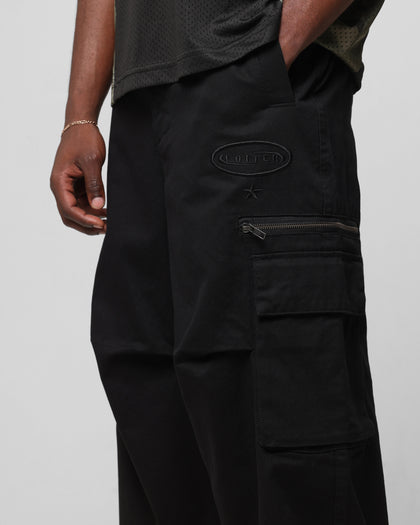 Loiter Shadow Cargo Pants Black