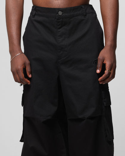 Loiter Shadow Cargo Pants Black