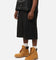 Loiter Motor PU Leather Shorts Black