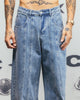 Carre Outlaw Baggy Jeans Light Blue Wash