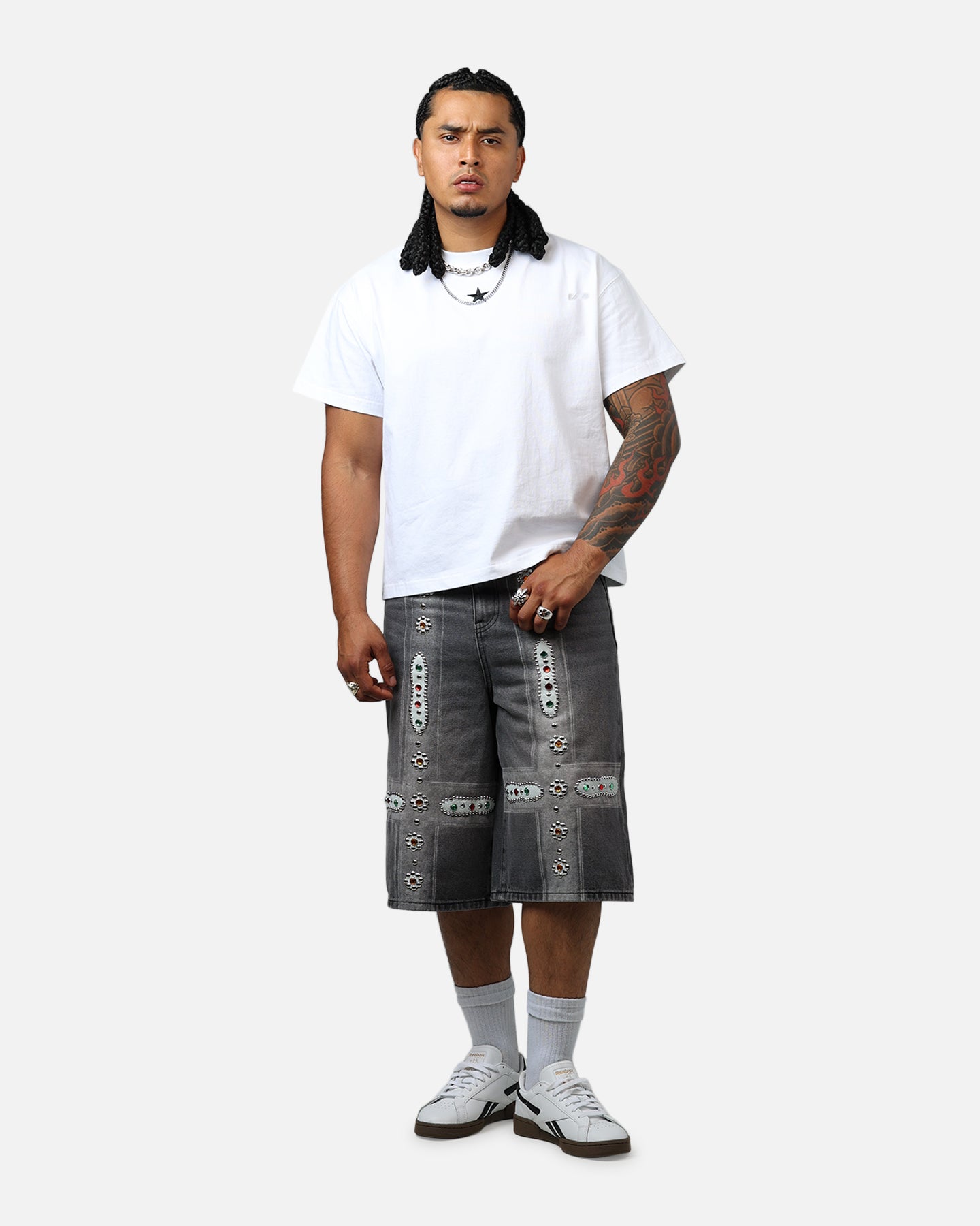 Bravest Sapphire Jorts Black Wash | Culture Kings US