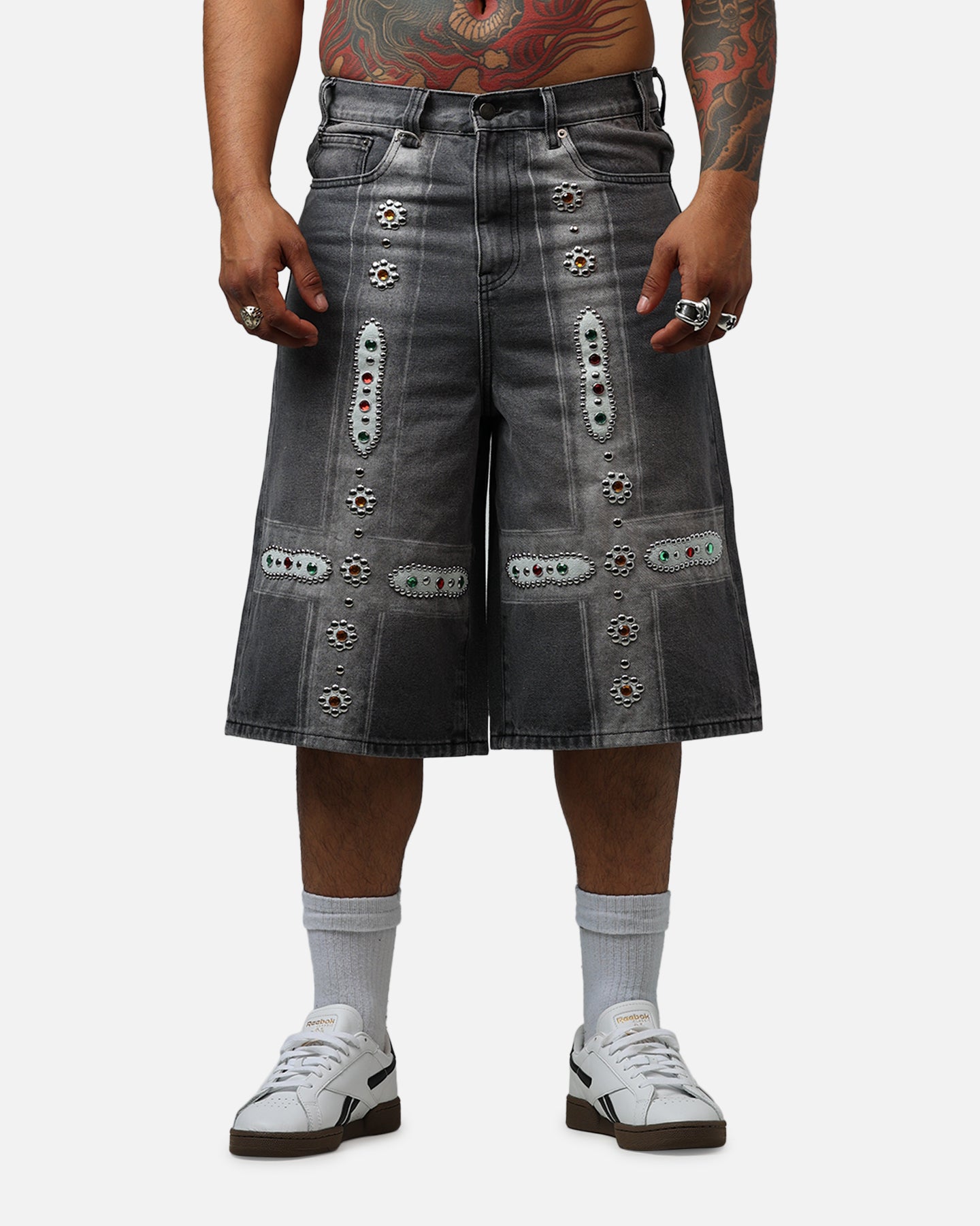Bravest Sapphire Jorts Black Wash | Culture Kings US