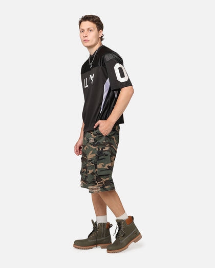 The Anti Order Artillery Baggy Cargo Shorts Woodland Camo