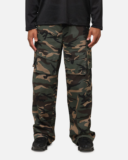 The Anti Order Artillery Baggy Cargo Pants  Woodland Camo