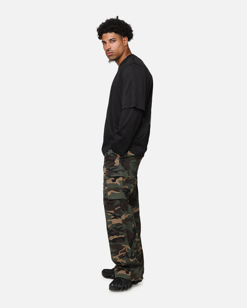 The Anti Order Artillery Baggy Cargo Pants  Woodland Camo