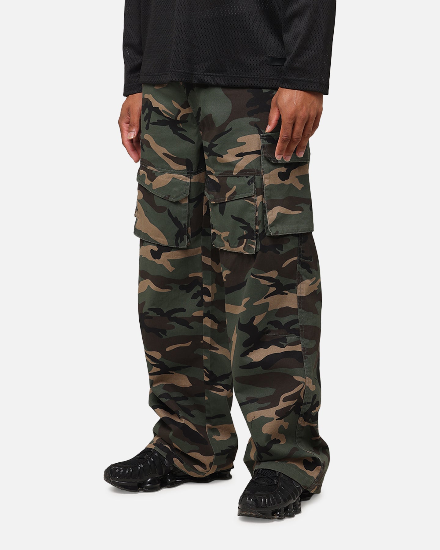 The Anti Order Artillery Baggy Cargo Pants Woodland Camo | Culture