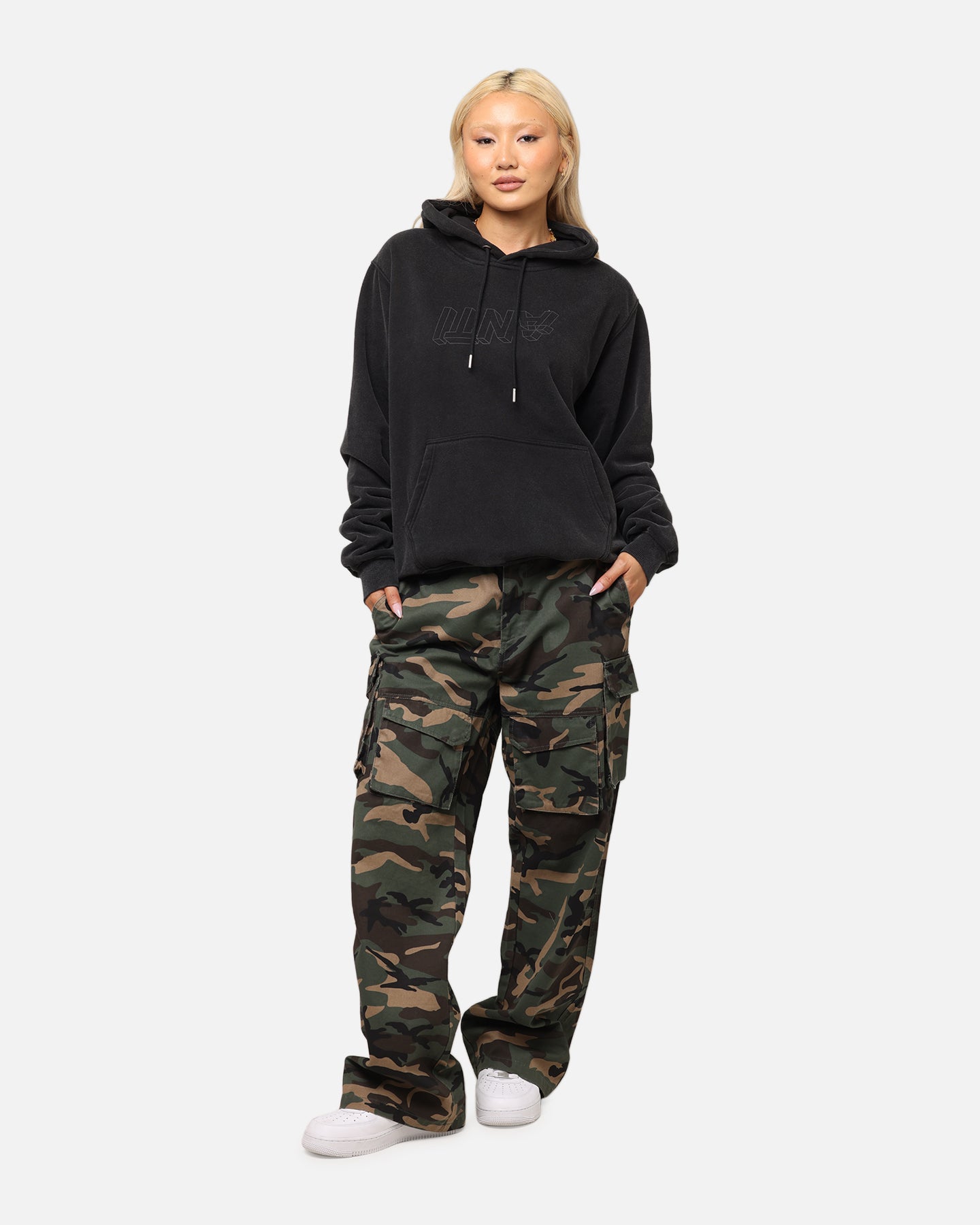 The Anti Order Artillery Baggy Cargo Pants Woodland Camo | Culture