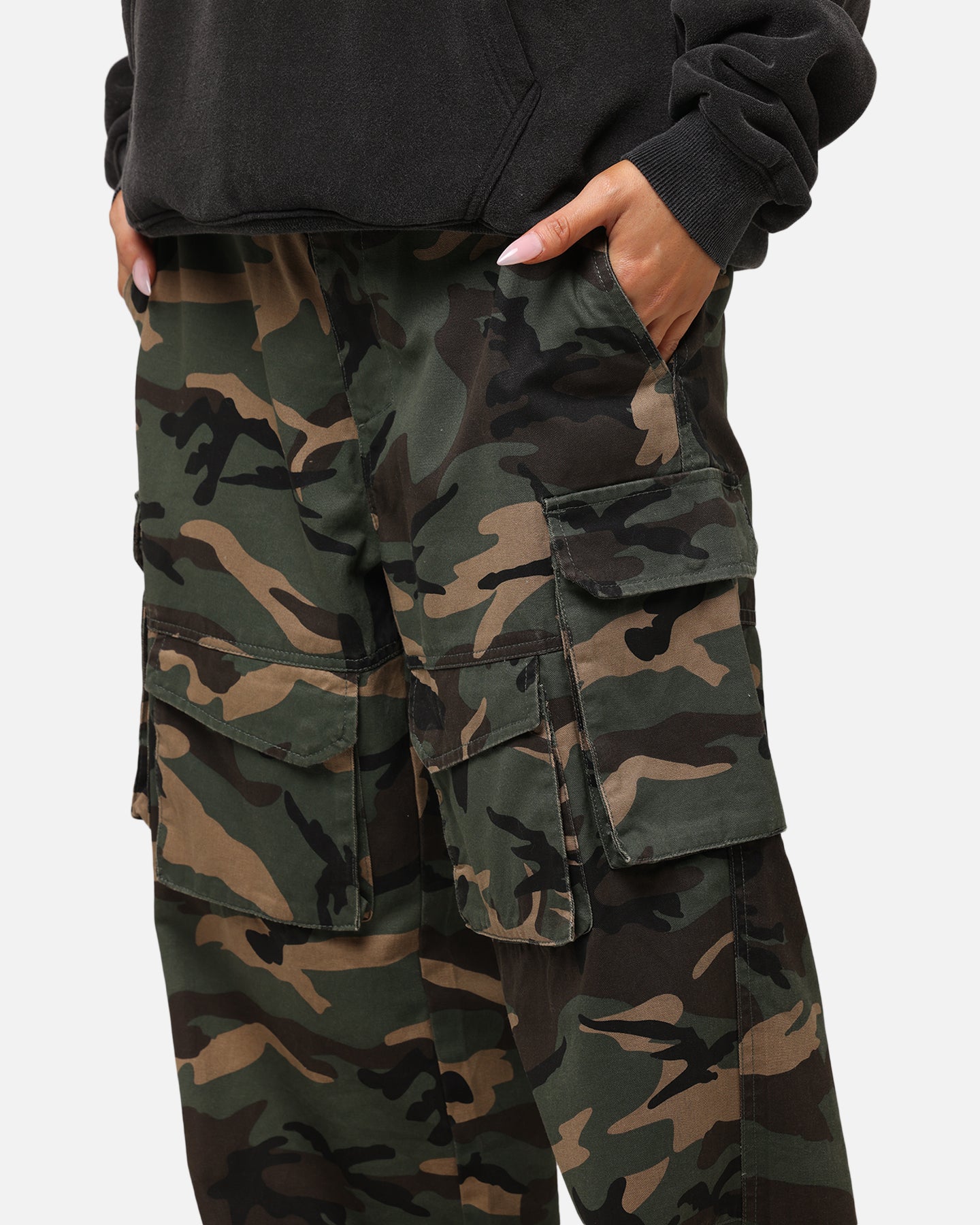 The Anti Order Artillery Baggy Cargo Pants Woodland Camo