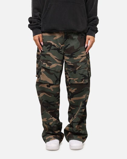 The Anti Order Artillery Baggy Cargo Pants  Woodland Camo