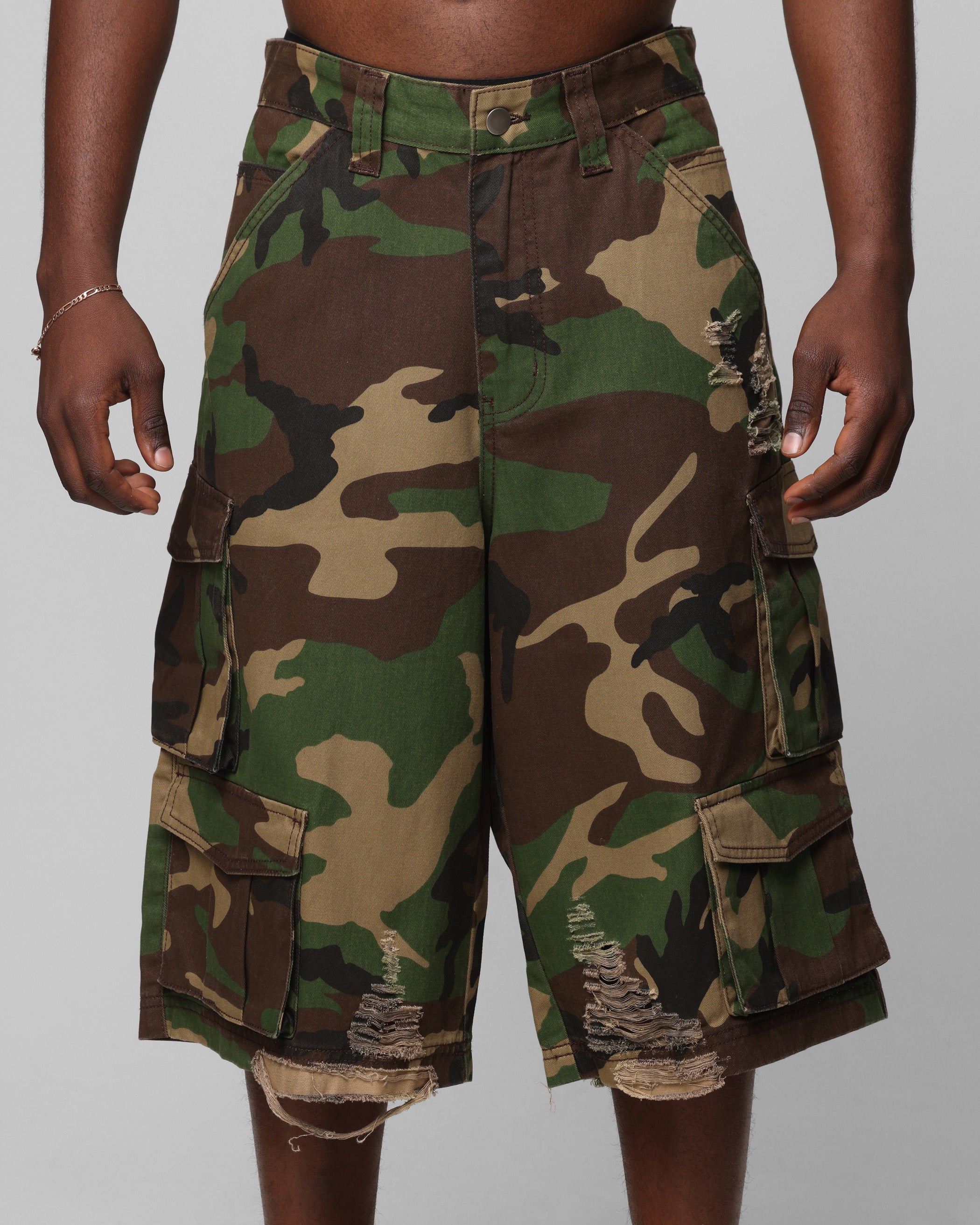Loiter Collateral Cargo Shorts Camo | Culture Kings US