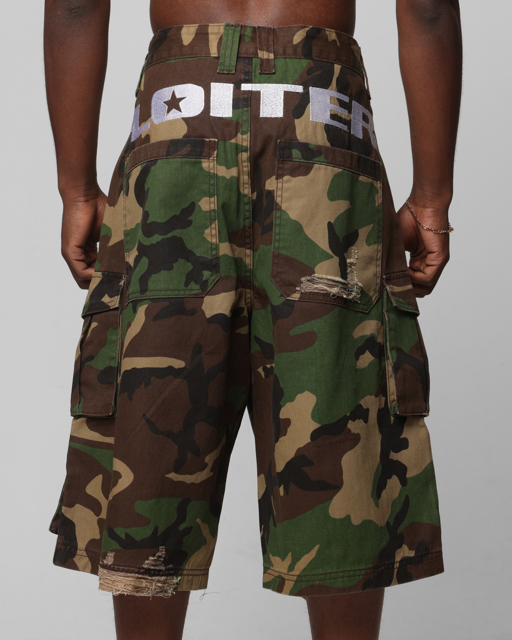 Loiter Collateral Cargo Shorts Camo | Culture Kings US