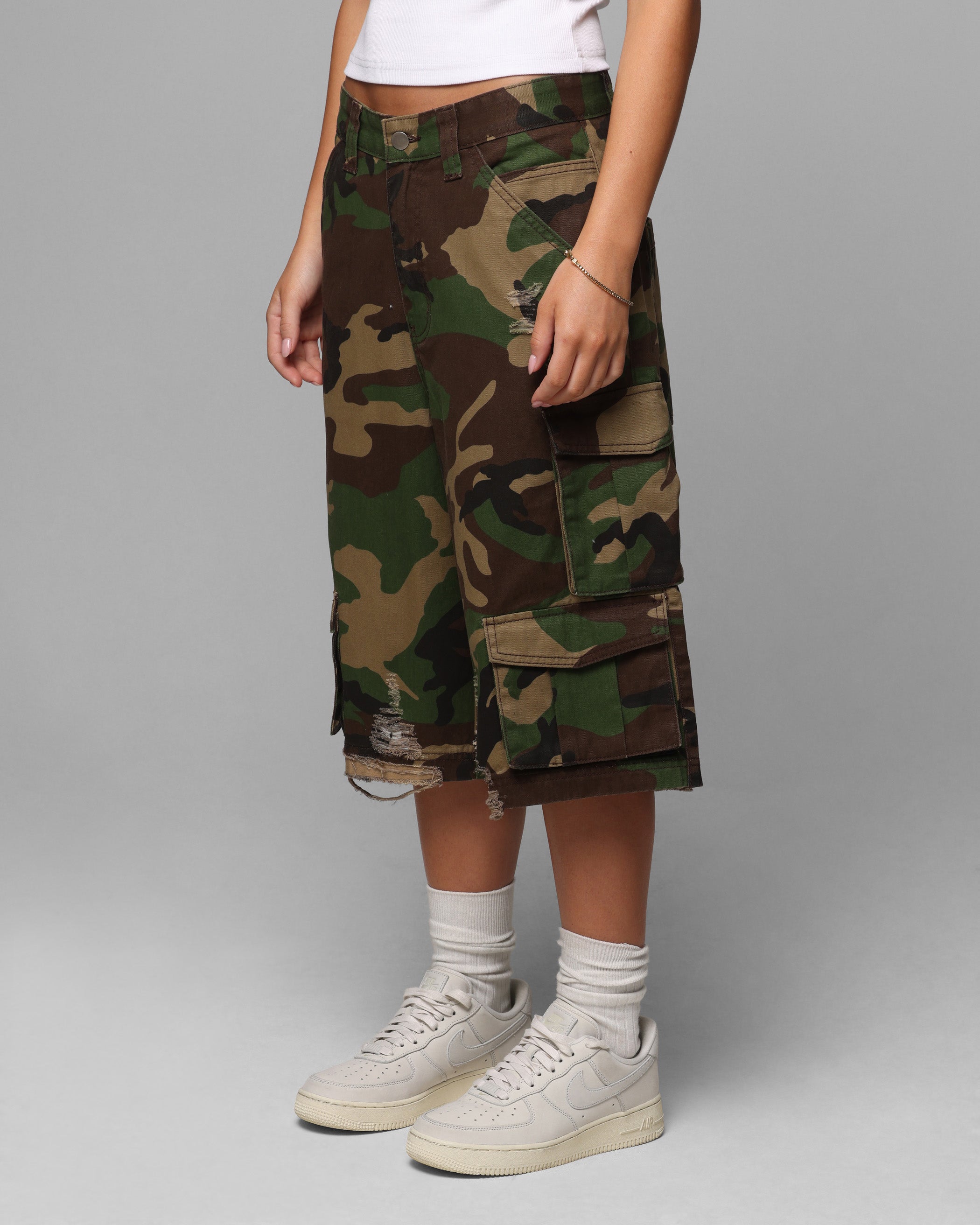 Loiter Collateral Cargo Shorts Camo | Culture Kings US