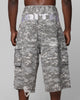 Loiter Collateral Cargo Shorts Snow Camo