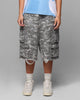 Loiter Collateral Cargo Shorts Snow Camo