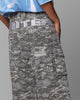 Loiter Collateral Cargo Shorts Snow Camo