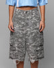 Loiter Collateral Cargo Shorts Snow Camo