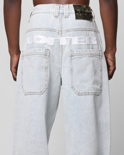 Loiter Collateral Distressed Jeans Denim Camo