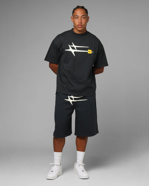 Loiter Hybrid Premium Shorts Charcoal