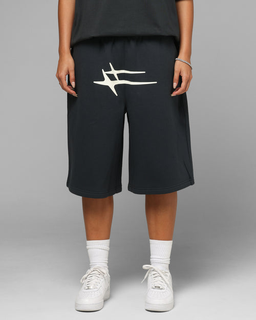 Loiter Hybrid Premium Shorts Charcoal