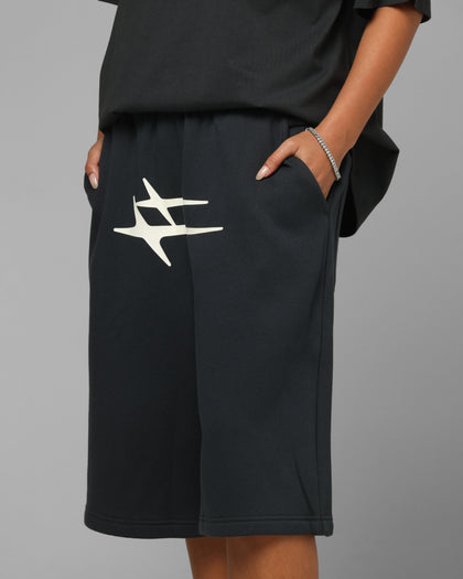 Loiter Hybrid Premium Shorts Charcoal