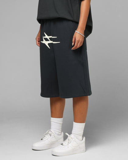 Loiter Hybrid Premium Shorts Charcoal