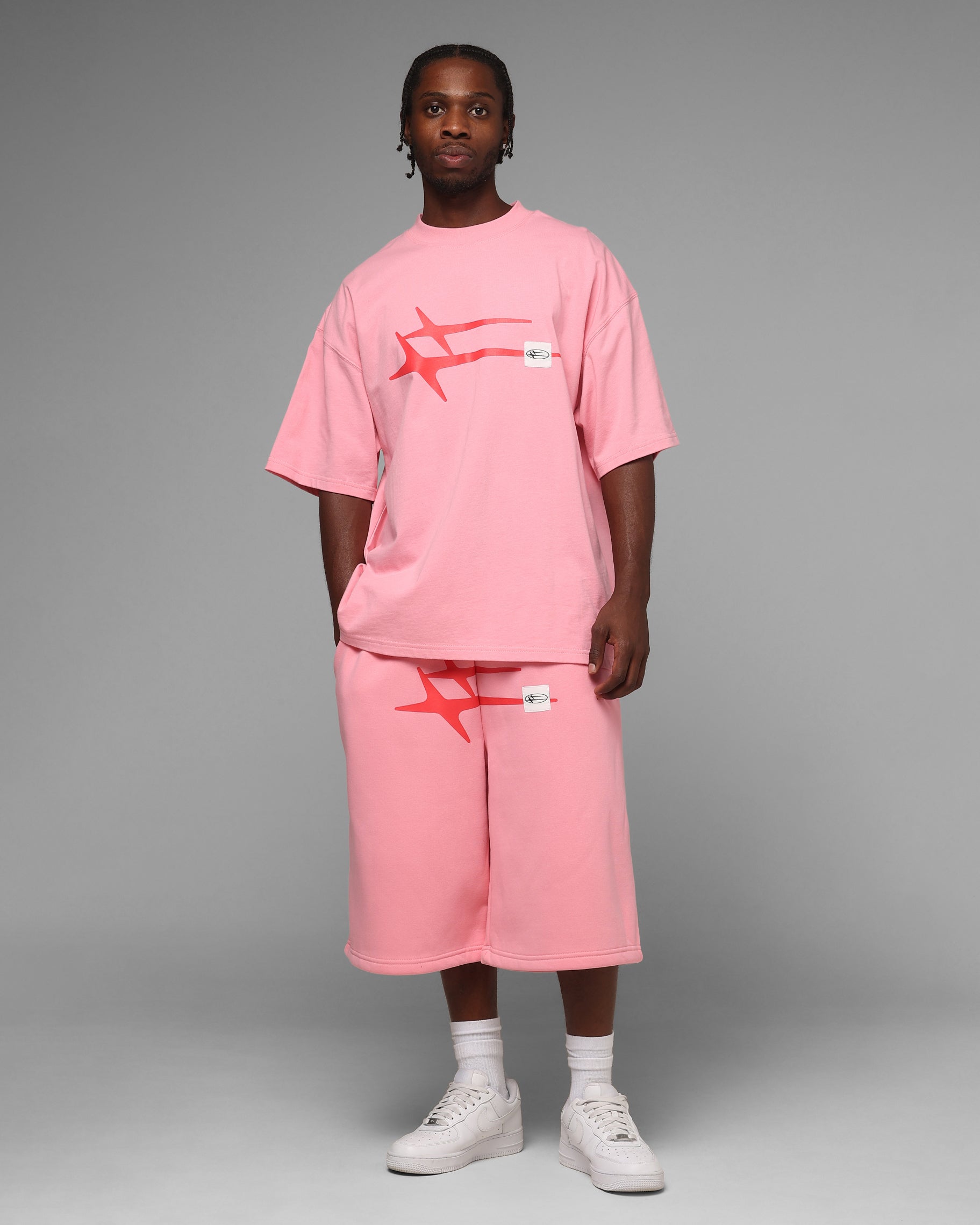 Loiter Hybrid Premium Shorts Pink | Culture Kings US