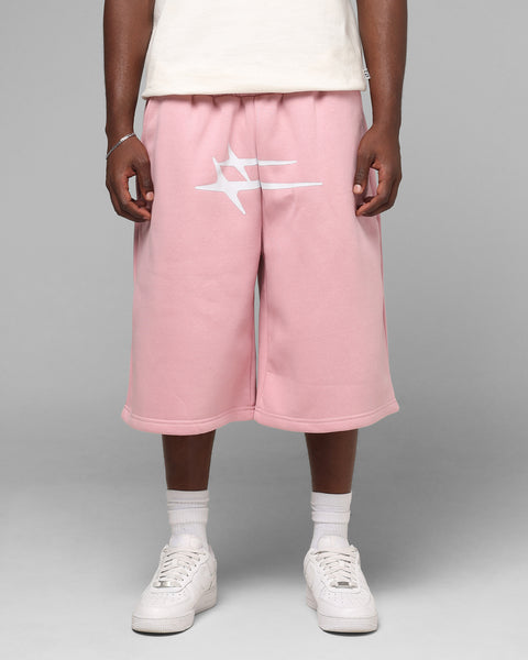 Loiter Hybrid Shorts Dusty Pink | Culture Kings US