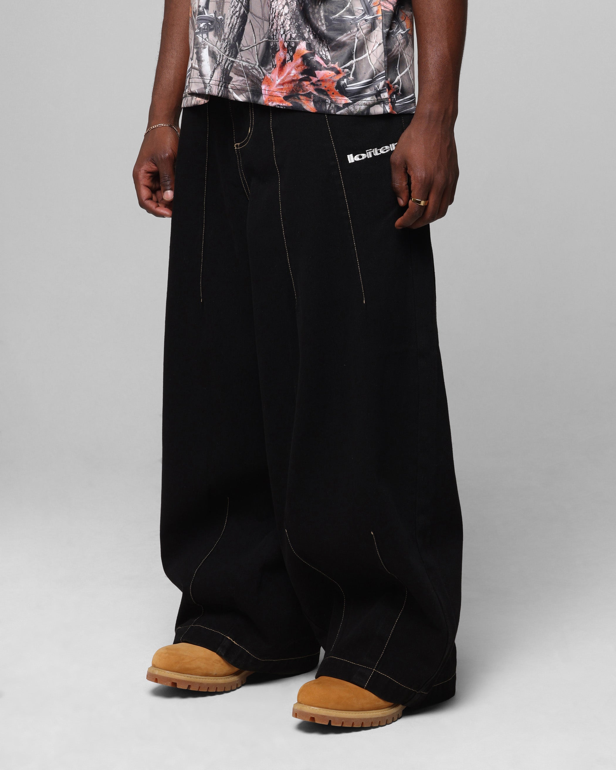 Loiter Kyoto Denim Jeans Black | Culture Kings US