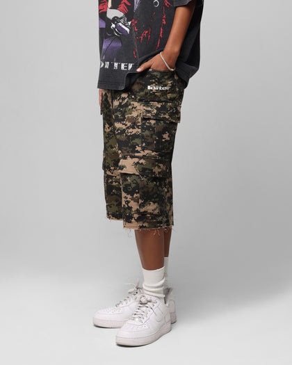 Loiter 3 Quarter Pants Digi Camo