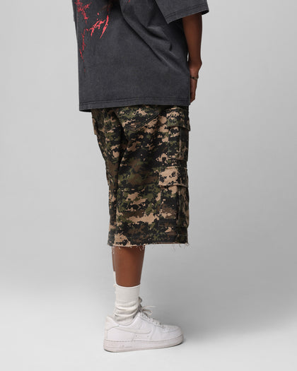 Loiter 3 Quarter Pants Digi Camo
