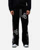 Soul By Ame Flower Pants Black