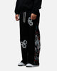 Soul By Ame Flower Pants Black