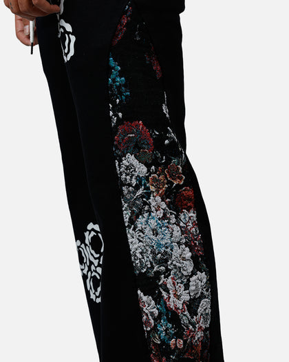 Soul By Ame Flower Pants Black