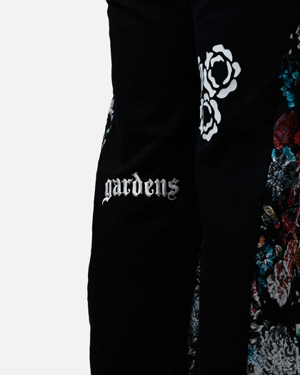 Soul By Ame Flower Pants Black