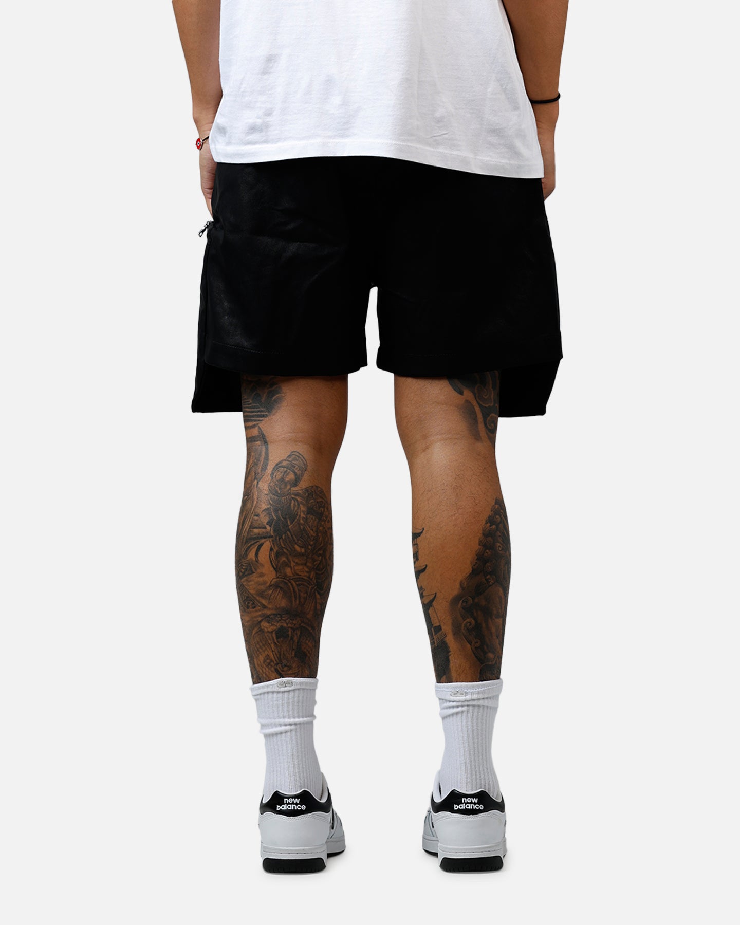 jentlouis Leather Pocket Shorts サイズM MNML Leather Pocket Geo Shorts Black | Culture Kings US