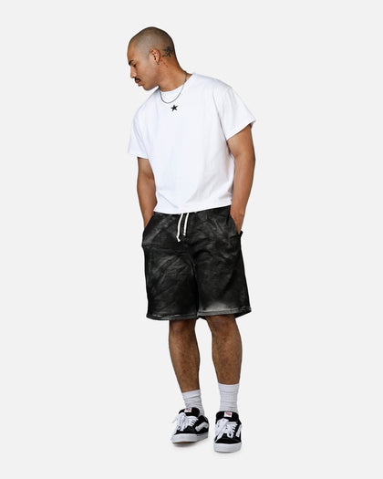 MNML Stone Charred Shorts Charcoal Grey